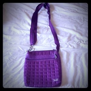 Lug crossbody bag
